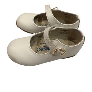 Footmates Girls Shoes Laura Southern Bells White Color Size 7W 3130 Dress Shoes